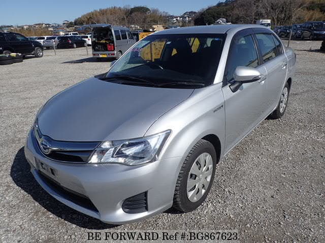 Used 2013 TOYOTA COROLLA AXIO HYBRID G/DAA-NKE165 for Sale BG867623 - BE FORWARD