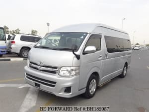 Used 2012 TOYOTA HIACE COMMUTER BH182057 for Sale