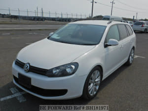 Used 2010 VOLKSWAGEN GOLF VARIANT BH181971 for Sale