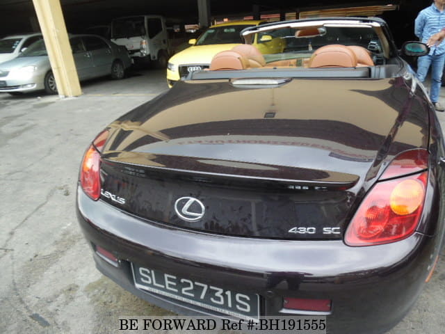 Used 2004 LEXUS SC LEXUS SC430/SC430 for Sale BH191555 - BE