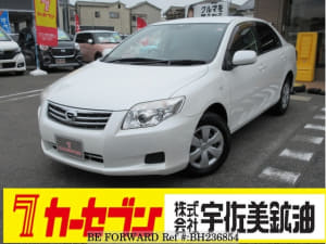 Used 2010 TOYOTA COROLLA AXIO BH236854 for Sale