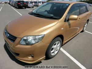 Used 2008 TOYOTA COROLLA FIELDER BH381493 for Sale