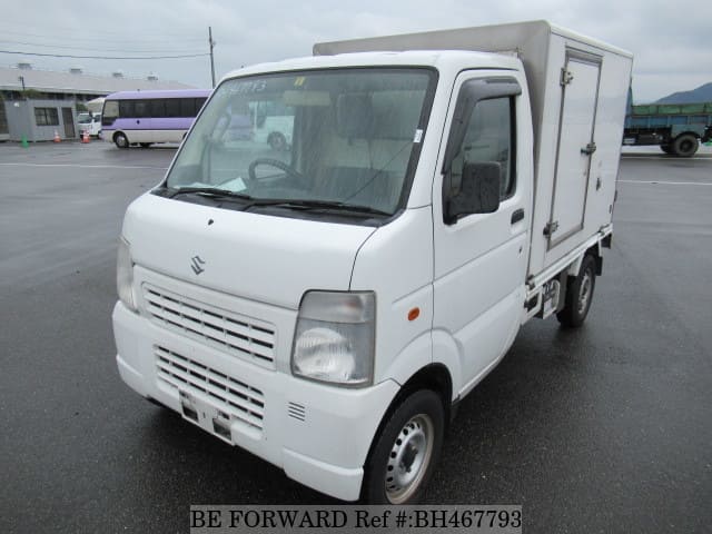 Used 2010 SUZUKI CARRY TRUCK Refrigerated Van/EBD-DA63T for Sale BH467793 -  BE FORWARD