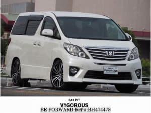 Used 2012 TOYOTA ALPHARD BH474478 for Sale
