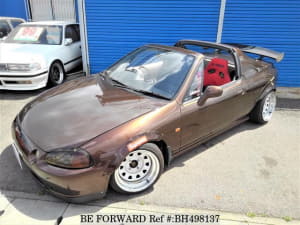 Used 1992 HONDA CR-X DELSOL BH498137 for Sale