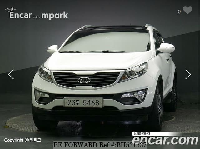 Used 2012 Kia Sportage For Sale Bh531537 Be Forward
