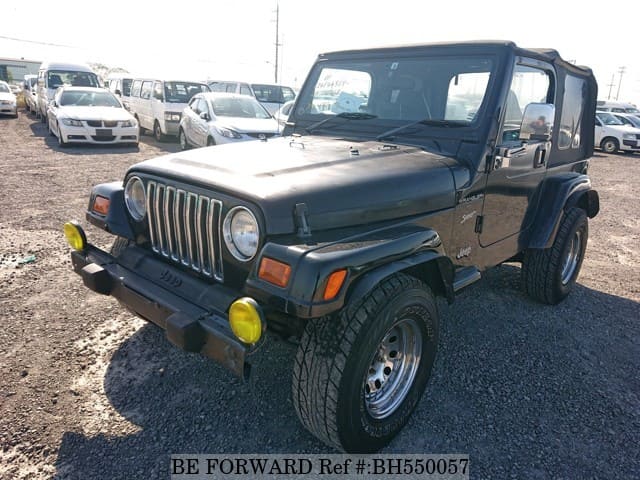Used 2001 JEEP WRANGLER SPORTS SOFT TOP/GH-TJ40S for Sale BH550057 - BE  FORWARD