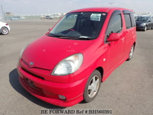Used 2001 TOYOTA FUN CARGO BH560391 for Sale