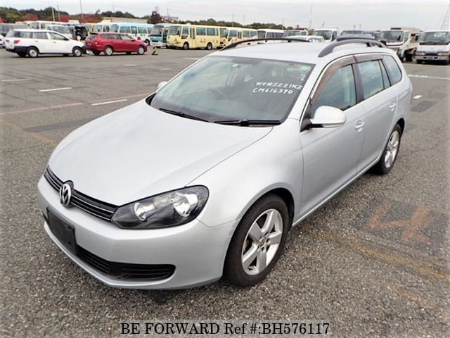 Used 2012 VOLKSWAGEN GOLF VARIANT TSI TREND LINE PREMIUM EDITION/DBA-1KCAX  for Sale BH576117 - BE FORWARD