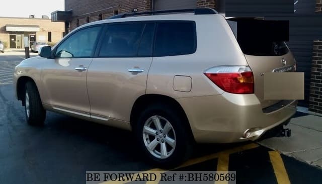 Used 2008 Toyota Highlander For Sale Bh691023 Be Forward