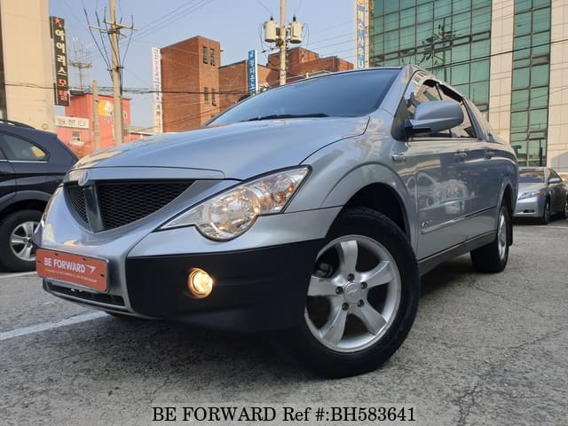 Used 2010 SSANGYONG ACTYON Sports AX7 CLUB 4WD GOOD CAR for Sale BH583641 -  BE FORWARD