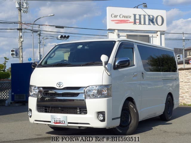 Used 15 Toyota Hiace Van 2 0 Super Gl Dark Prime Long Cbf Trh0v For Sale Bh Be Forward