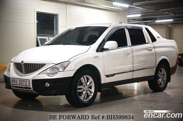 Used 2011 SSANGYONG ACTYON for Sale BH599834 - BE FORWARD