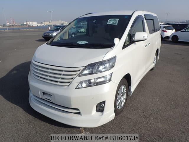 Used 2011 Toyota Vellfire 2 4x Dba Anh20w For Sale Bh601738 Be Forward