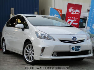 Used 2013 TOYOTA PRIUS ALPHA BH626458 for Sale