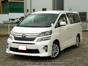 Used 2012 TOYOTA VELLFIRE BH658423 for Sale