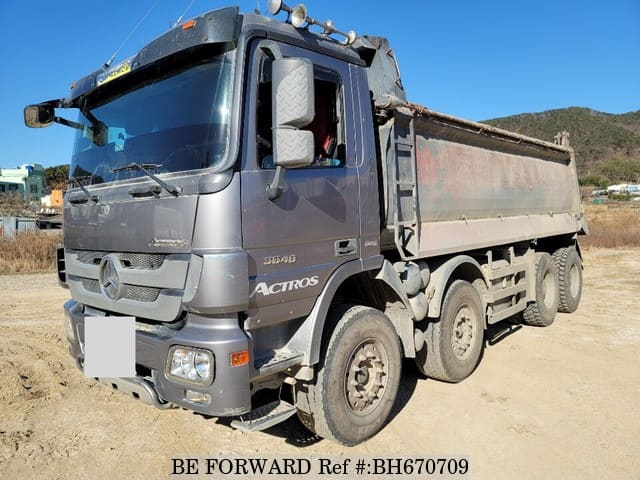 Used 2010 MERCEDES-BENZ ACTROS/DUMP-3848K for Sale BH670709
