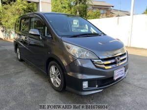 Used 2009 HONDA STEP WGN BH676934 for Sale