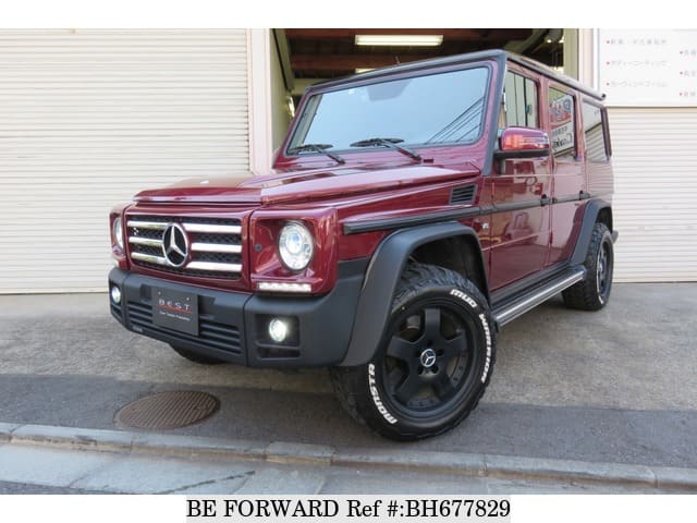 Used 03 Mercedes Benz G Class 4wd Gh For Sale Bh6779 Be Forward