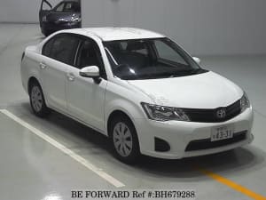 Used 2012 TOYOTA COROLLA AXIO BH679288 for Sale