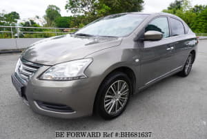 Used 2015 NISSAN SYLPHY BH681637 for Sale
