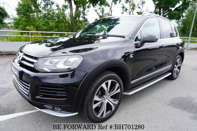 Used 11 Volkswagen Touareg 3 6l V6 Roofrail Revcam Pstart Sr Nav 7p53 For Sale Bh Be Forward