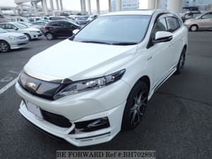 Used 2016 TOYOTA HARRIER HYBRID BH702893 for Sale