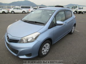 Used 2012 TOYOTA VITZ BH751669 for Sale