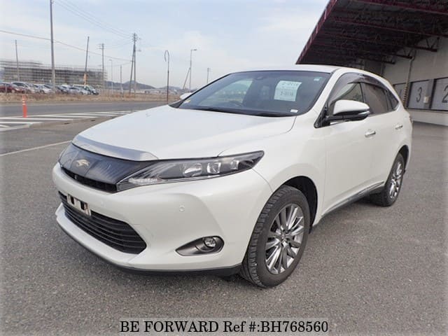 Poderzhannye 15 Toyota Harrier Premium Advanced Package Dba Zsu60w Na Prodazhu Bh Be Forward