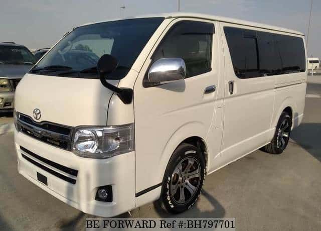 Used 12 Toyota Hiace Van Super Gl Kdh1v For Sale Bh Be Forward