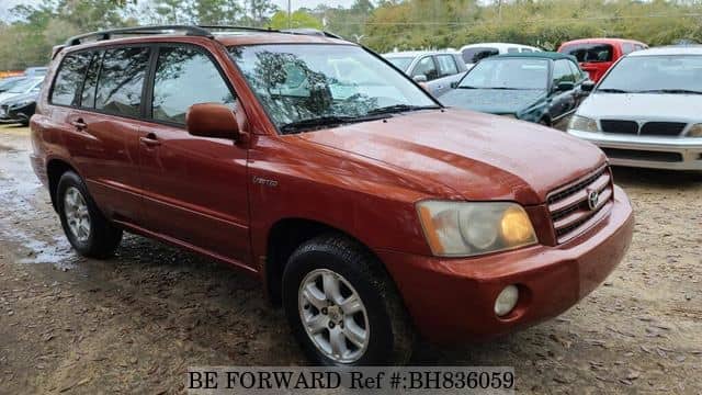Used 2002 Toyota Highlander Limited For Sale Bh836059 Be Forward