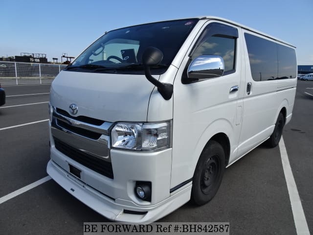 16 Toyota Hiace Van Super Gl Cbf Trh0v Bh Usados En Venta Be Forward