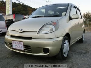 Used 2002 TOYOTA FUN CARGO BH516621 for Sale