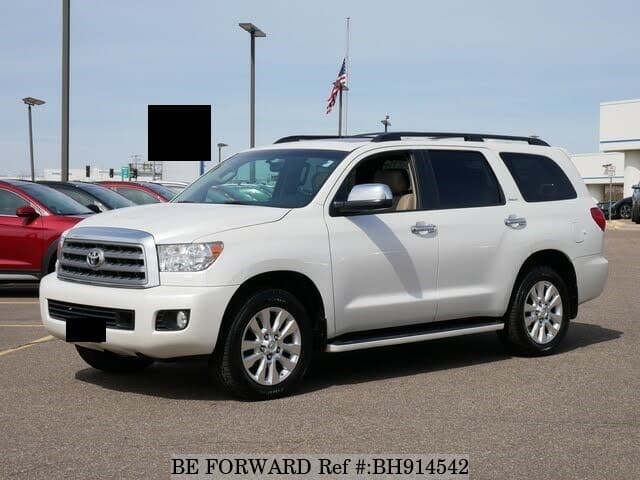 Used 2012 Toyota Sequoia Platinium For Sale Bh914542 Be Forward