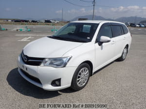 Used 2012 TOYOTA COROLLA FIELDER BH919390 for Sale