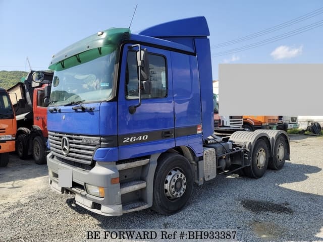 Used 2003 MERCEDES-BENZ ACTROS 6X4/2640 for Sale BH933387 - BE FORWARD