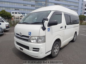 Used 2010 TOYOTA REGIUSACE VAN BK020737 for Sale