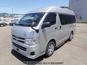 Used 2013 TOYOTA HIACE VAN BK026867 for Sale