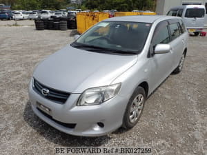 Used 2010 TOYOTA COROLLA FIELDER BK027259 for Sale