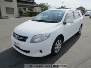 Used 2012 TOYOTA COROLLA FIELDER BK027639 for Sale