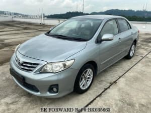 Used 2011 TOYOTA COROLLA ALTIS BK035663 for Sale