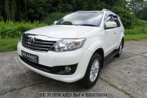 Used 2013 TOYOTA FORTUNER BK078504 for Sale