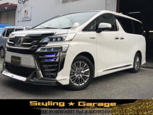 Used 2019 TOYOTA VELLFIRE BK093400 for Sale