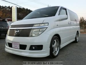 Used 2002 NISSAN ELGRAND BK108190 for Sale