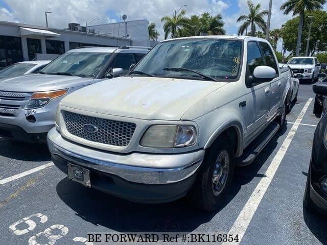 Used 01 Ford F150 Lariat Crew Cab Sb V6 For Sale Bk Be Forward