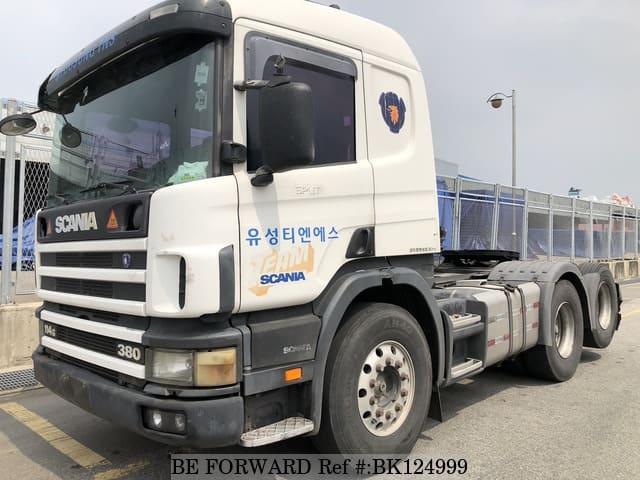 Used 2002 SCANIA P SERIES 114G/380hp for Sale BK124999 - BE