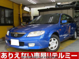 Used 2002 MAZDA FAMILIA S-WAGON BK019036 for Sale