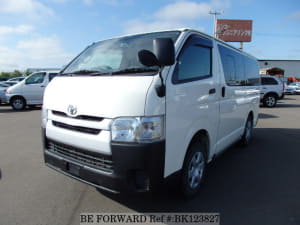 Used 2017 TOYOTA HIACE VAN BK123827 for Sale