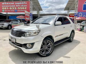 Used 2012 TOYOTA FORTUNER BK170580 for Sale