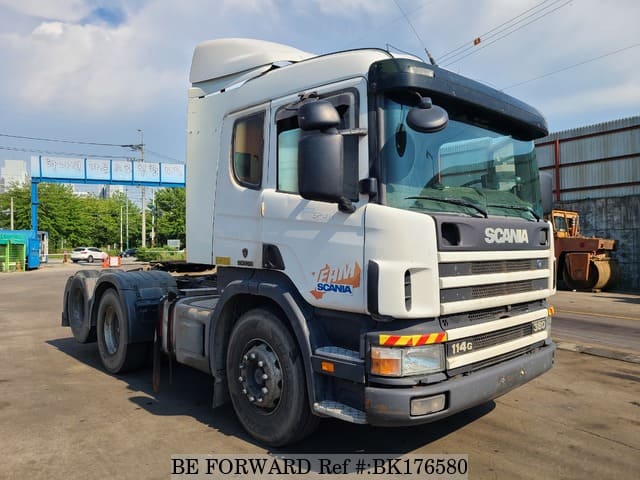 Used 2002 SCANIA P SERIES P114 380 for Sale BK176580 - BE